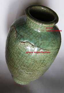 Ming Longquan celadon big vase  