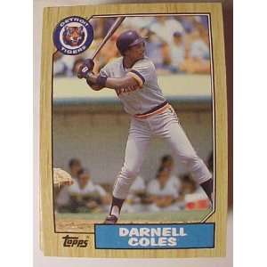  1987 Topps #411 Darnell Coles [Misc.]