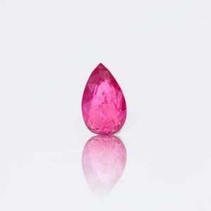  Ruby Pear Facet 0.68 ct Gemstone Jewelry
