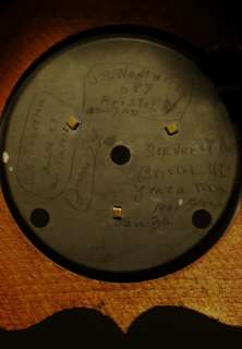 ANTIQUE CLOCK from CAWOOD HOMESTEAD, WALNUT CASE, ORIGINAL DIAL, 1880 