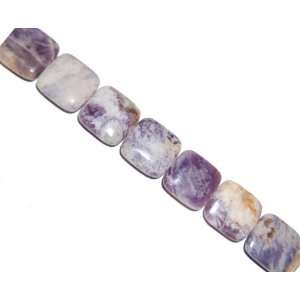  Charoite squarel gemstone beads, 20x20mm, sold per 16 inch 