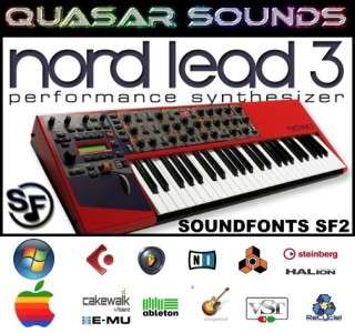 CLAVIA NORD LEAD 3 SOUNDFONTS SF2  