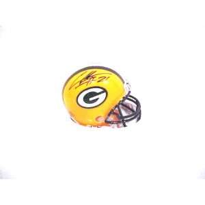 Charles Woodson Hand Signed Autographed Green Bay Packers Riddell Mini 
