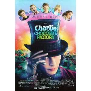  CHARLIE AND THE CHOCOLATE FACTORY ORIGINAL MOVIE POSTER 