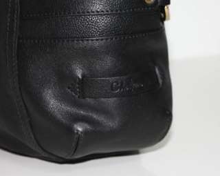 COLE HAAN Black Leather DENNEY Saddle II Bag Purse NWT
