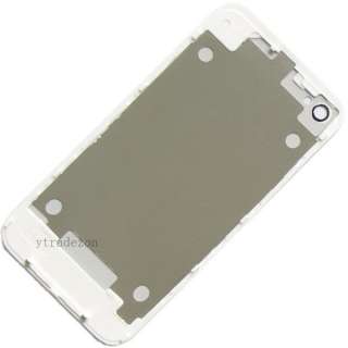 White Transformers Glass Back Battery Cover Case For iphone 4 4G 