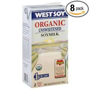 Westsoy Soymilk, Unsweetened, Original Grocery & Gourmet Food