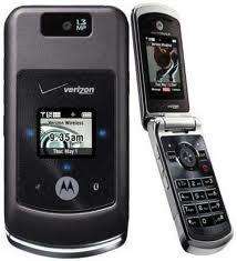 Motorola MOTO W755   Black (Verizon) Cell Phone   Good Condition 
