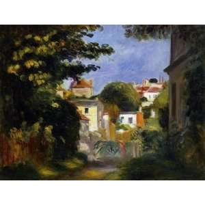  Oil Painting House and Figure among the Trees Pierre 