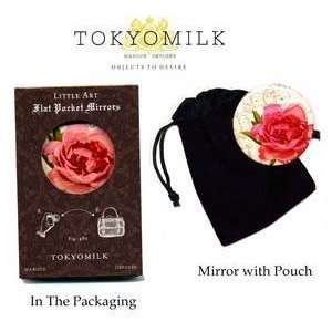  TokyoMilk Stamped Rose Flat Pocket Mirror Beauty