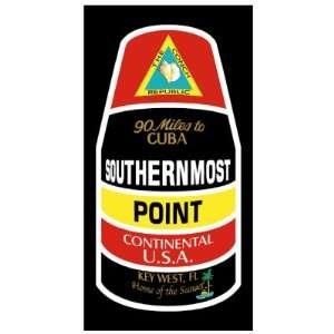 12 US Southern Most Point Beach Towel 30 X 60 Wholesale  