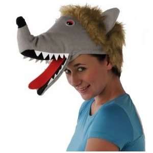  Just For Fun Novelty Animal Hat   Wolf Toys & Games