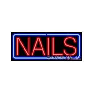 Nails Neon Sign 13 x 32