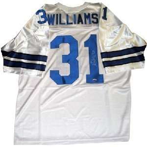  Autographed Roy Williams Jersey