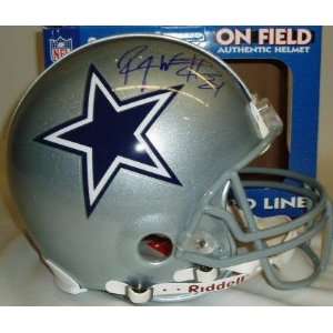  Roy Williams Dallas Cowboys Autographed Authentic Pro Line 