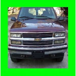 1995 1999 CHEVROLET CHEVY TAHOE CHROME GRILL GRILLE KIT 1996 1997 1998 