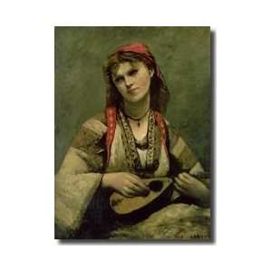   Or The Bohemian With A Mandolin 1874 Giclee Print