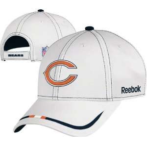 Chicago Bears Reebok 2011 Sideline White Structured 