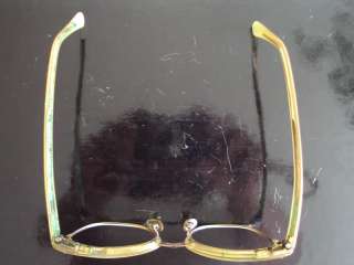 FRAME MATERIAL GOLD PLATED(12K) AND PLASTIC(MOTHER OF PEARL DESING)