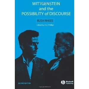   and the Possibility of Discourse [Paperback] Rush Rhees Books
