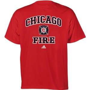 Chicago Fire adidas Red Perpetual T  Shirt