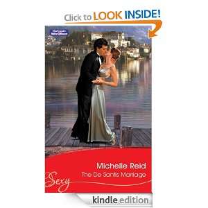 The De Santis Marriage (Sexy) Michelle Reid  Kindle Store