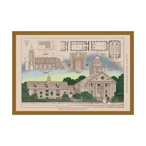  The Hudson and Kline Church 20x30 poster