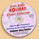   Robo HOLIDAY Clipart Collection software features
