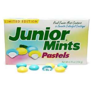 Junior Mints Pastels (1 Box) 4 0z  Grocery & Gourmet Food
