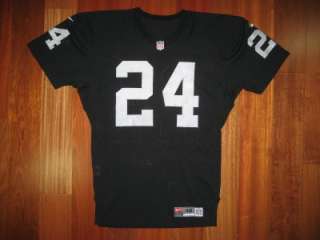 1998 Authentic Raiders Charles Woodson NIKE jersey SIGNED 42 