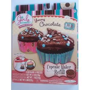    Gourmet Girl Cupcake Maker Refill   Chocolate Toys & Games