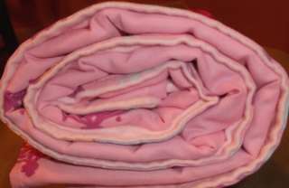   Princess Pink Tinkerbell crib Baby Toddler snuggle blanket  