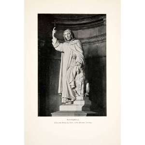  1905 Print Savonarola Pazzi Palazzo Vecchio Florence 