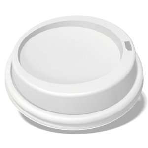 Ecotainer 8 oz. PET Dome Lids for Biodegradable Hot Cups / Coffee Cups 