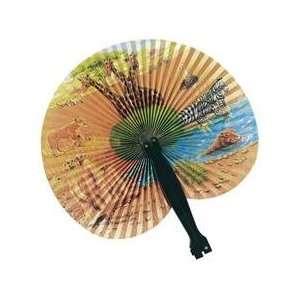  Paper Hand Fan African Toys & Games