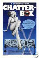 CHATTER BOX   Movie Poster   SEXPLOITATION   1977  