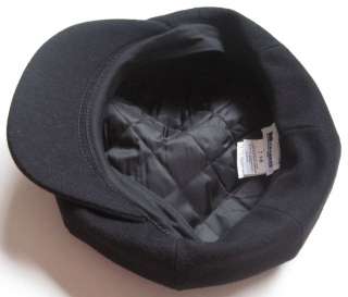  Style   BLACK SPITFIRE APPLE CAP   Cabbie Newsboy Chauffeur Hat  
