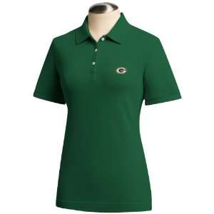   Green Bay Packers Womens Ace Polo, Hunter, Small