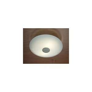 Holtkotter 3502SOLAB Opalika 2 Light Flush Mount in Antique Brass with 