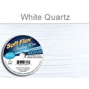  Soft Flex Original Beading Wire .019 100 ft.    White 
