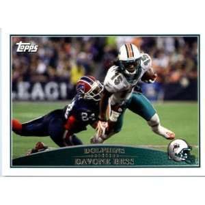  2009 Topps #62 Davone Bess   Miami Dolphins (Football 