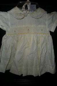 Carriage Boutiques 6 m Smocked Dress Yellow EASTER  