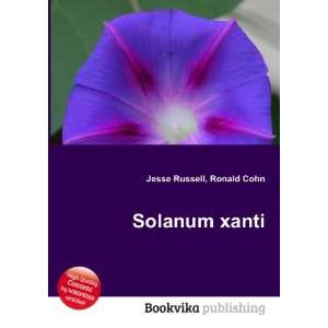  Solanum xanti Ronald Cohn Jesse Russell Books