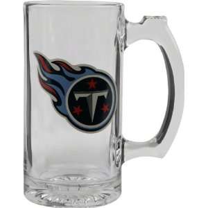  Tennessee Titans Beer Mug 3D Logo Glass Tankard Sports 
