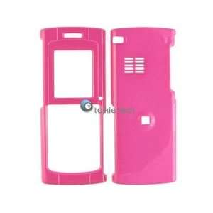   Hot Pink Phone Protector Case For Sanyo S1 Cell Phones & Accessories