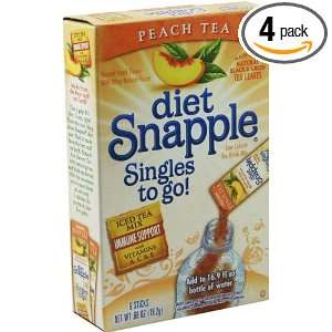 Snapple Drink Mix, Diet Peach Tea Grocery & Gourmet Food
