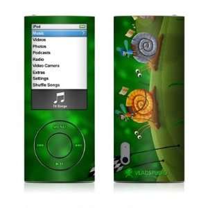  Snail Race Design Decal Sticker for Apple iPod Nano 5G 