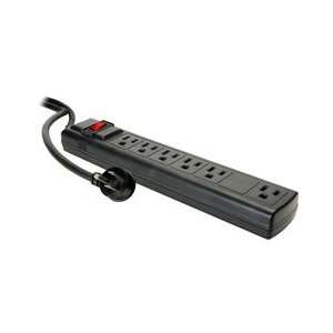   Outlet Strip 6 ft. Cord and Circuit Breaker/Switch UL Electronics