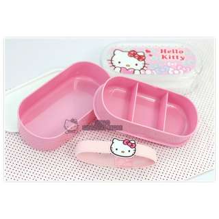 Sanrio Hello Kitty Lunch Box/ Container /Case  Ribbons  