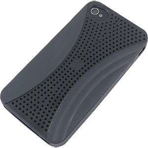  XMatrix Cover for Apple iPhone 4 (AT&T), Black/Grey 